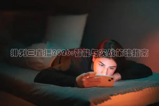 排列三直播2026:智能与实战策略指南